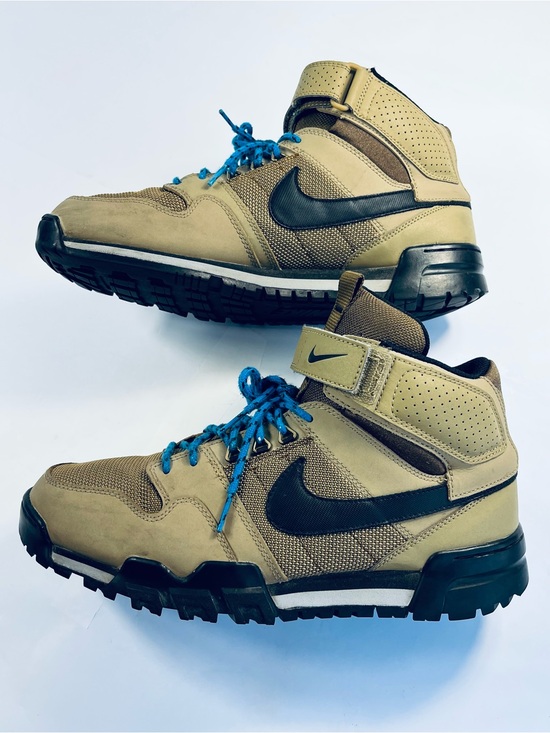 Nike Other - Nike Men’s Olive Green High-Top Trail Sneakers #535836-202 Men’s:10